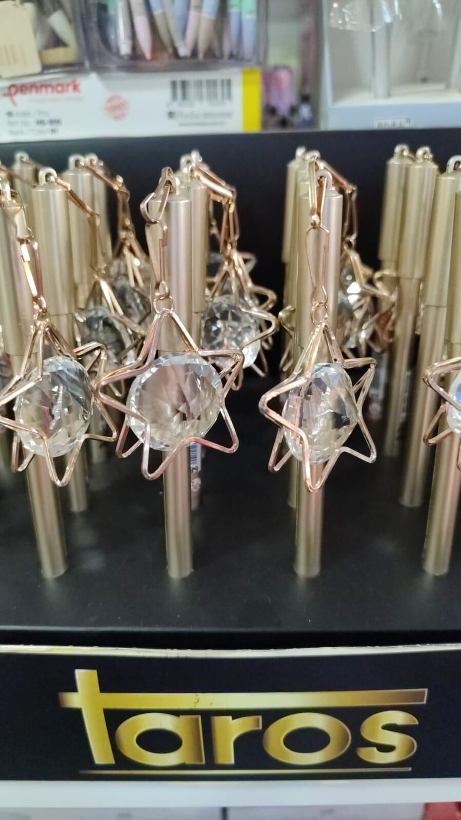 Taros Unıck Color Dıamond Gold Yıldız Jel Kalem 6815