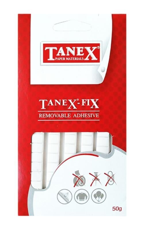 Tanex Hamur Yapıştırıcı Tack-it 50 Gr Beyaz Tfıx001050