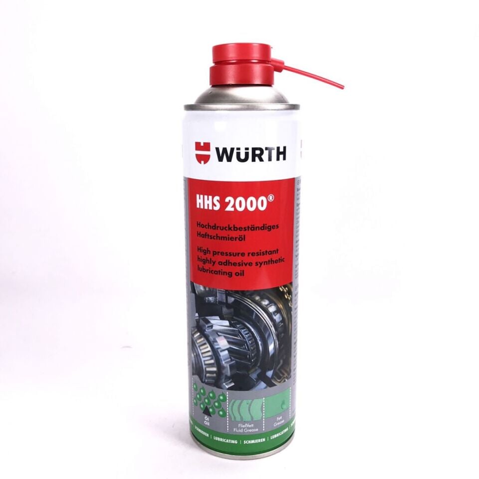 Würth 0893 106 028 500ml Hhs 2000 Yüksek Basınca Dayanıklı Yağlama Sprey