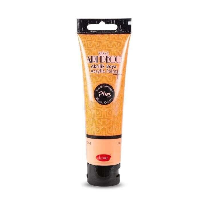 Artdeco Plus Akrilik Boya 100ml Tüp Turuncu 410 Lv-y-t70d-410