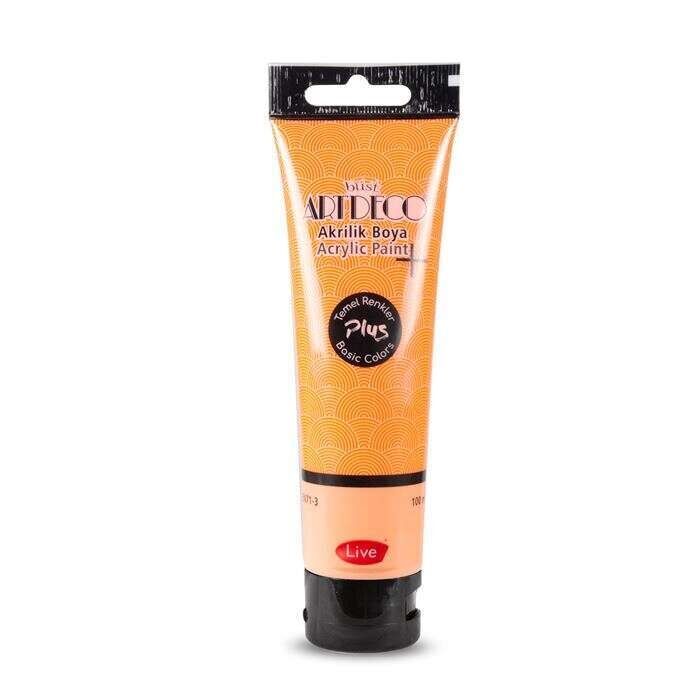 Artdeco Plus Akrilik Boya 100ml Tüp Turuncu 410 Lv-y-t70d-410