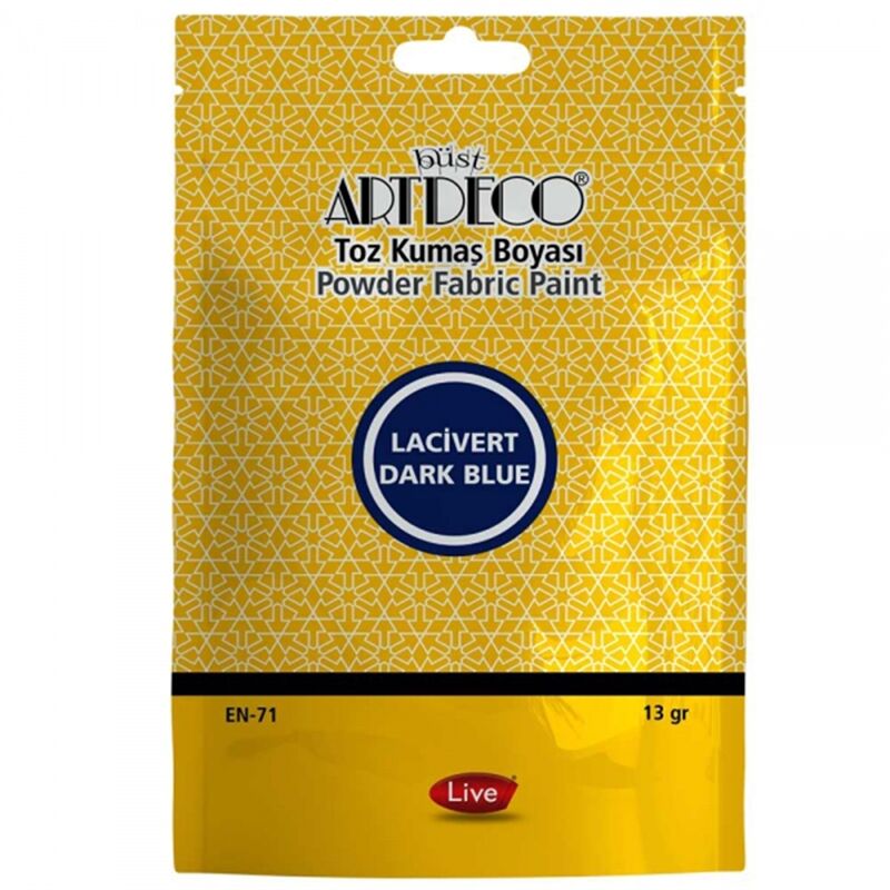 Artdeco Toz Kumaş Boyası 13gr Lacivert 1110 Lv-y-010t-1110