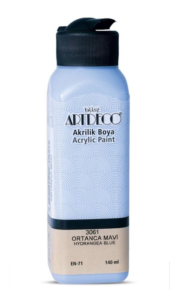 Artdeco Akrilik Boya 140ml Ortanca Mavi 3061 Lv-y-070r-3061