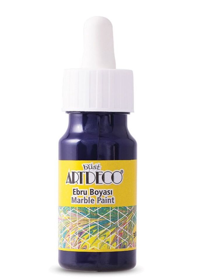 Artdeco Ebru Boyası 30ml Damlalıklı Mor 08 Lv-y-016b-08