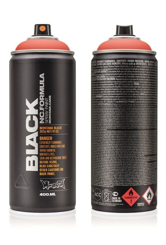 Montana Black Sprey Boya 400ml Koi Blk8230 Lv-mo-352164