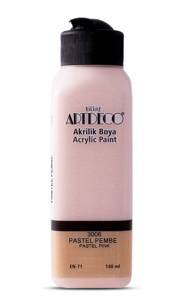 Artdeco Akrilik Boya 140ml Pastel Pembe 3006 Lv-y-070r-3006