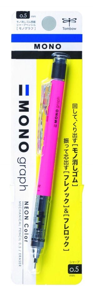 Tombow Mono Graph Neon Versatil Kalem 0,5 Mm Pembe Lv-t-dpa-134f