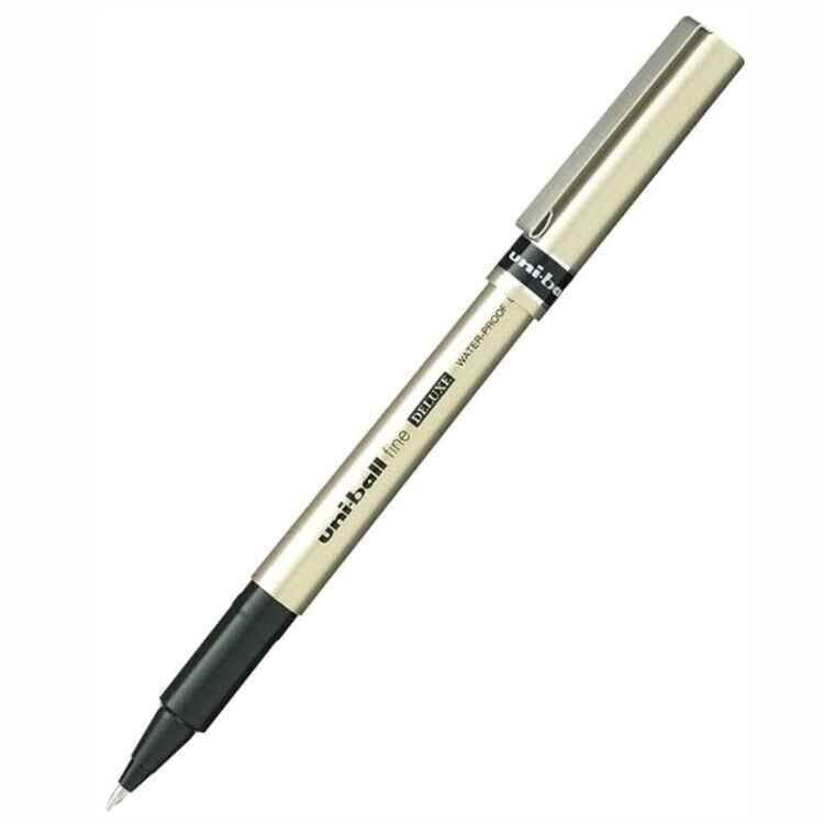 Uniball Roller Kalem 0.7 Mm Deluxe Siyah Ub-177