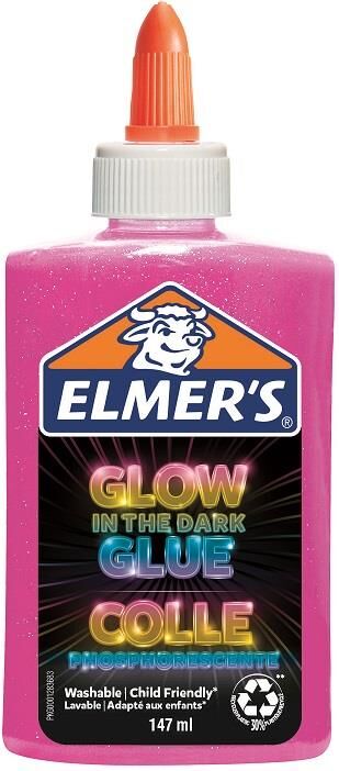 Elmers Karanlıkta Parlayan Yapıştırıcı Pembe 147 Nl El-2162079