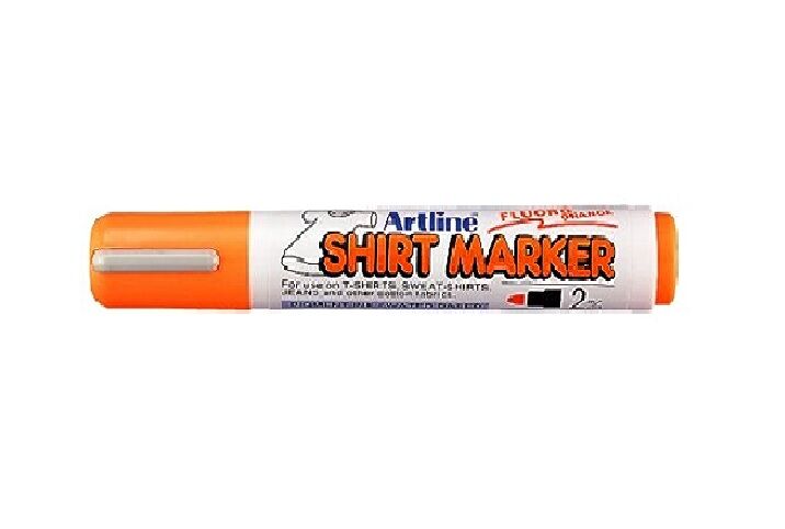 Artline Shirt Marker Tişört Markörü Uç:2,0mm Fosforlu Turuncu Lv-a-ekt-2 F.orange