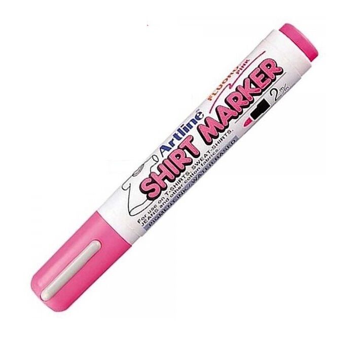 Artline Shirt Marker Tişört Markörü Uç:2,0mm Fosforlu Pembe Lv-a-ekt-2 F.pınk