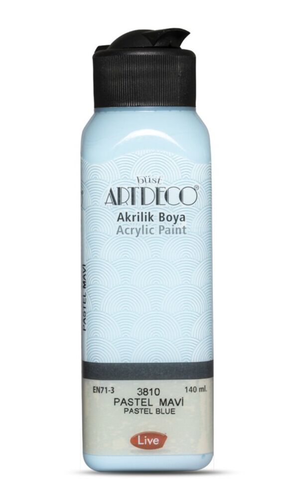 Artdeco Akrilik Boya 140ml Pastel Mavi 3810 Lv-y-070r-3810
