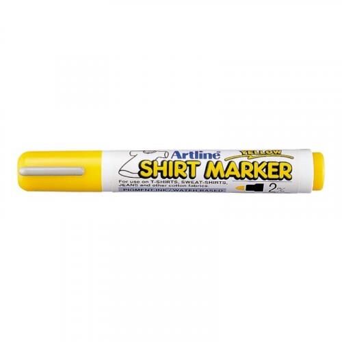 Artline Shirt Marker Tişört Markörü Uç:2,0mm Fosforlu Sarı Lv-a-ekt-2 F.yellow