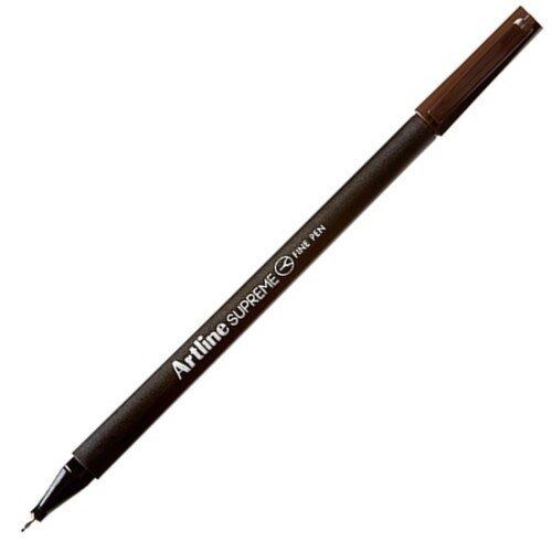 Artline Supreme Fine Keçe Uçlu Kalem Uç:0,4mm Koyu Kahverengi Lv-a-epfs-200 D.brown