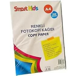 Smart Kids Fotokopi Kağıdı 100'lü Renkli 3667