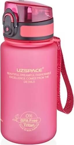 Uzspace Trıtan 350 Ml Matara Bpa Free Neon Pembe 3034