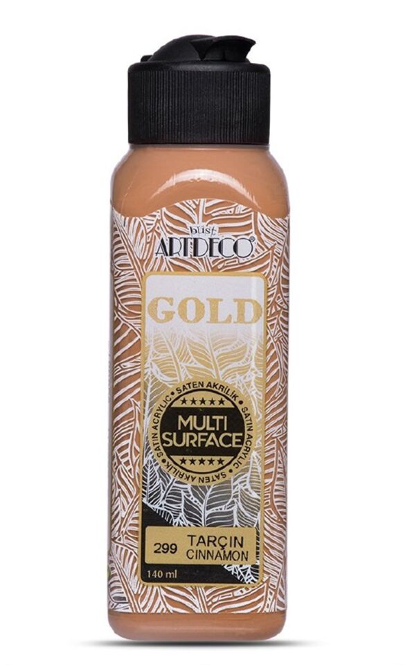 Artdeco Gold Multi-surface Akrilik Boya 140ml Tarçın 299 Lv-y-g70r-299