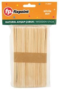 Fixpoint Ahşap Çubuk Büyük Naturel P-2807