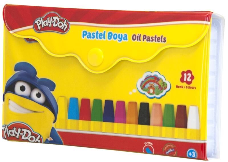 Play-doh Pastel Boya 12'li Çantalı Play-pa005