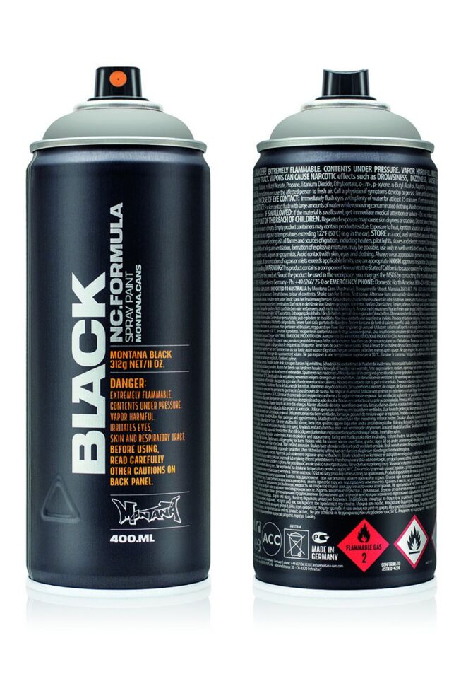 Montana Black Sprey Boya 400ml Ghetto Blk7320 Lv-mo-352126