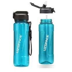 Uzspace Trıtan / Pipetli 850 Ml Matara Turkuaz 6056