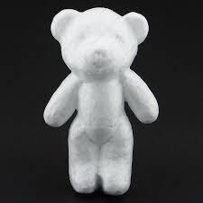 Vagon Köpük Ayı 13 Cm 15 Li 6964