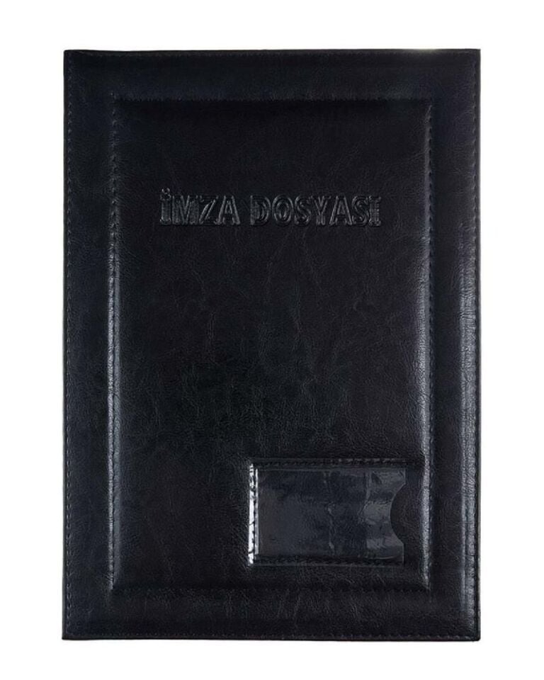 Dilman İmza Dosyası 23x33 Cm Suni Deri 12 Yaprak 4405