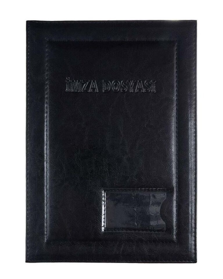 Dilman İmza Dosyası 23x33 Cm Suni Deri 12 Yaprak 4405