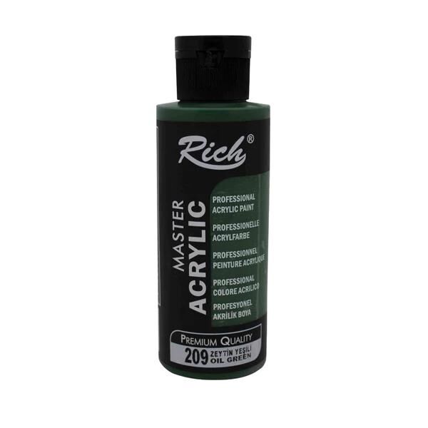 Rich Master Akrilik Boya 120 Cc Zeytin Yeşili Akr-120-209