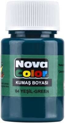 Nova Color Kumaş Boyasi 35ml Yeşil Şişe Nc-162