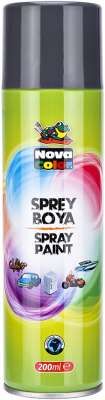 Nova Color Sprey Boya 200 Ml Gri Nc-810