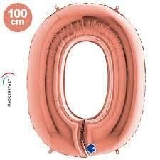 Balonevi Folyo Balon 32'' 65 Cm Rakam Rose Gold ( 0 )