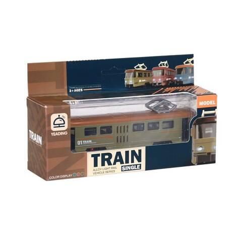 Can Metal Çekbırak Işıklı / Müzikli Train Yd635