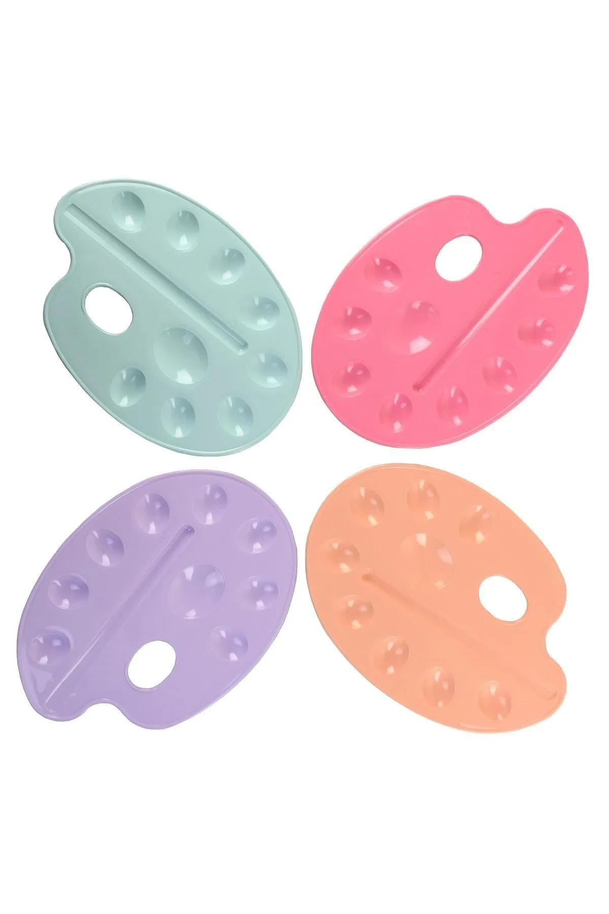 Ops Resim Paleti 27 Cm Godeli Oval Renkli Rp 110