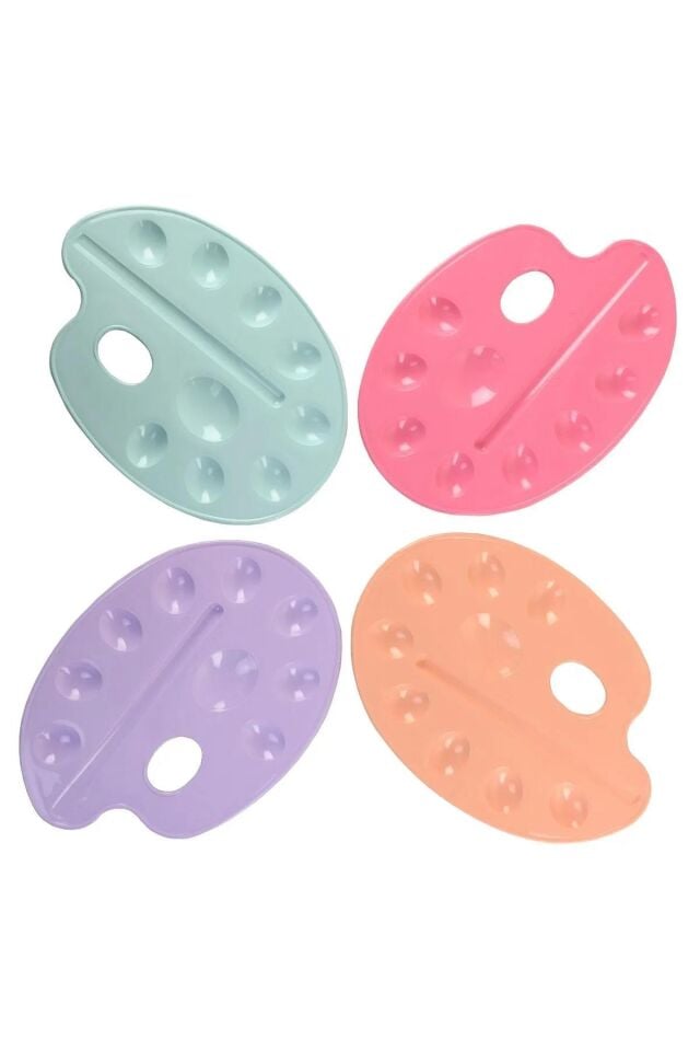 Ops Resim Paleti 27 Cm Godeli Oval Renkli Rp 110