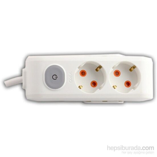 Viko Multı-let 2li 2mt Anahtarlı Kablolu (90117202)