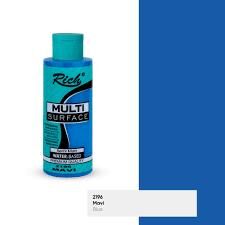 Rich Multi Surface Akrilik Boya 120 Cc Mavi Mls-120-2196