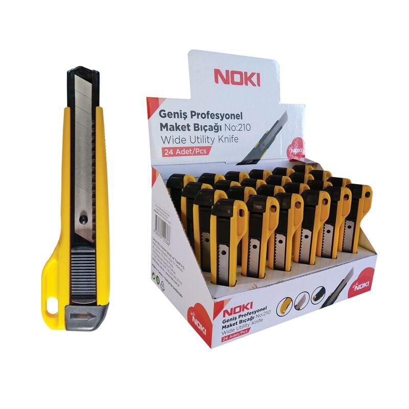Noki Geniş Profesyonel Maket Bıçağı No:210 65210