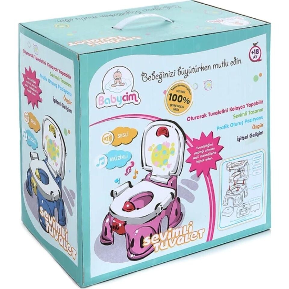 Babycim Müzikli Sevimli Tuvalet 888-1