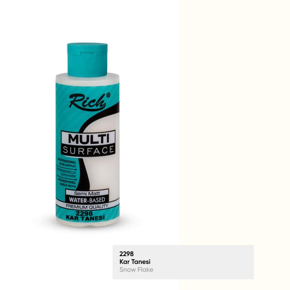 Rich Multi Surface Akrilik Boya 120 Cc Kartanesi Mls-120-2298