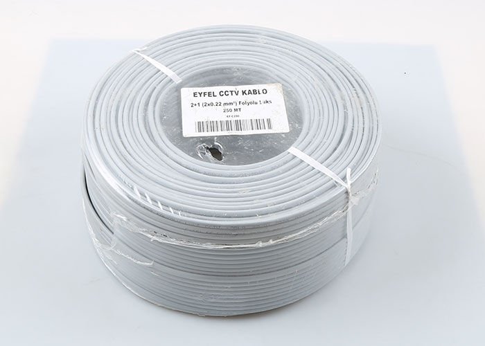 Eyfel Ef-c450 4+1 2x0.22 (14x0.18 Cca) Folyolu 250mt Cctv Kablo