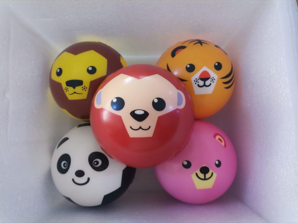 Ctoy Yumuşak Hayvan Figürlü Top 66-7