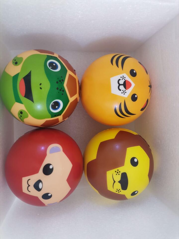 Ctoy Yumuşak Hayvan Figürlü Top 66-7