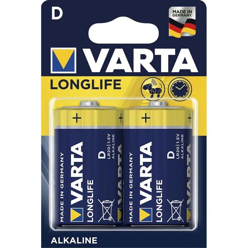 Varta Pil D Alkakinli 2'li Longlife Extra 1-9359-00