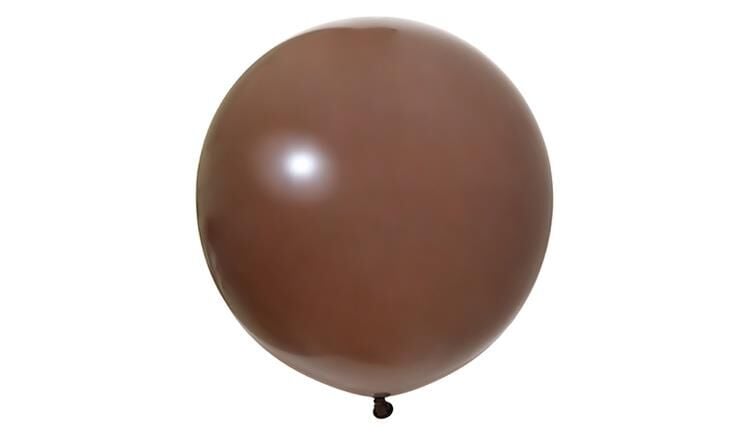 Balonevi 24'' Kahverengi Jumbo Balon (3'lü)