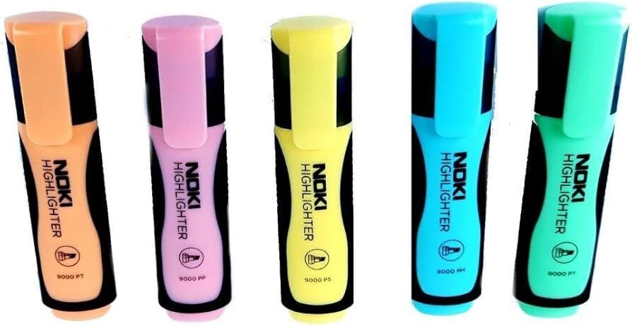 Noki Fosforlu Kalem Pastel Lila 9000-pl