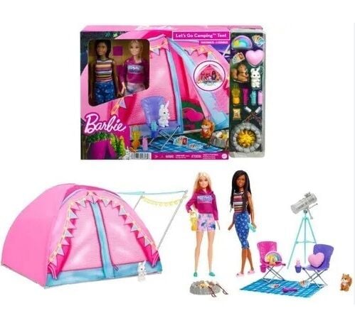 Barbıe Malibu Ve Brooklyn Kampta Oyun Seti Mtl-hgc18