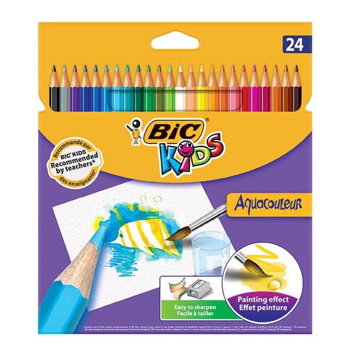 Bic Kuruboya 24'lü Aquacouleur Karton Kutu 8575635