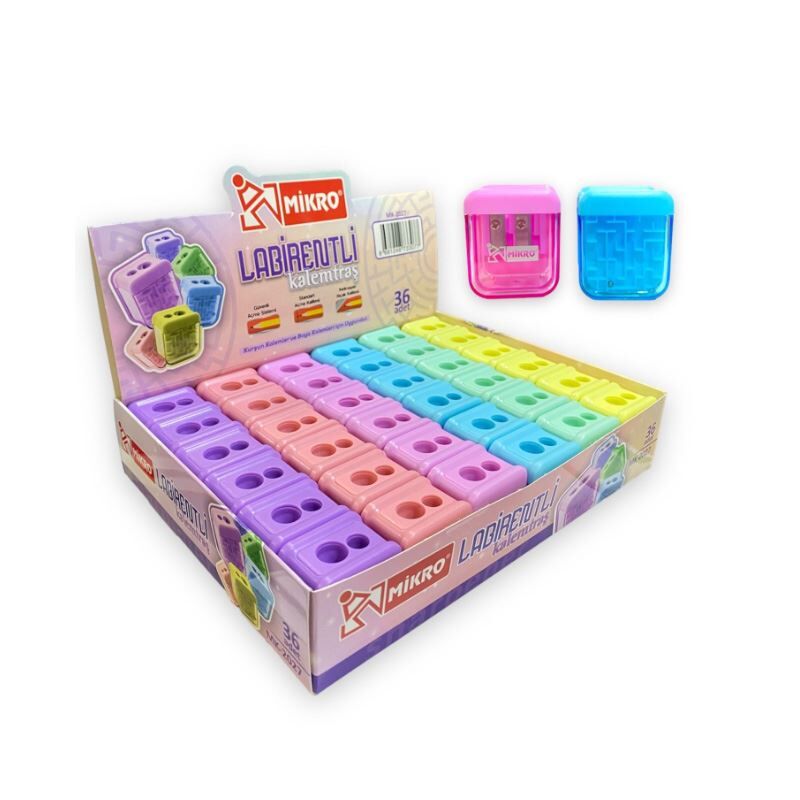 Mikro Mk-2027-36 Labirentli Kalemtraş Mk2027