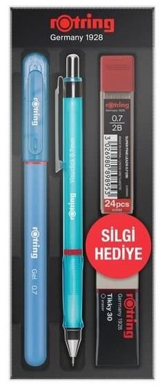 Rotring Visuclick + Jel Okul Seti - 0.7 Mm Mavi Vkj07-m